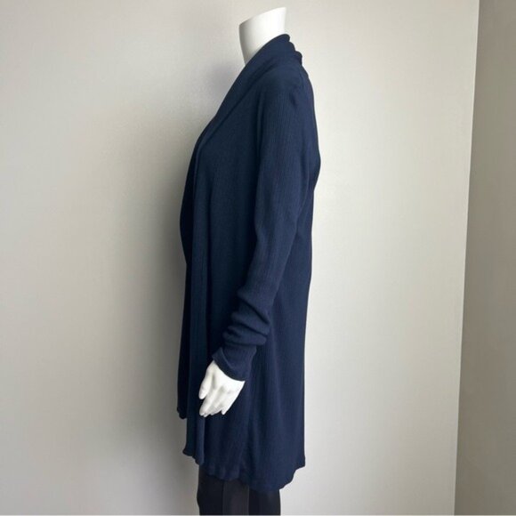 Michael Stars Long Cardigan in Navy - S - Picture 2 of 4